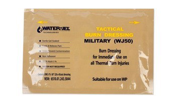 Opatrunek Water-Jel na oparzenia sterylny 20cm*45cm dla służb militarnych Opatrunek Water-Jel na oparzenia sterylny 20cm*45cm dla służb militarnych