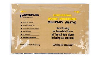 Opatrunek Water-Jel na oparzenia sterylny 49cm*28cm dla służb militarnych