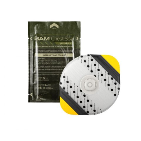 Opatrunek wentylowany Sam Chest Seal 2.0 Opatrunek wentylowany Sam Chest Seal 2.0