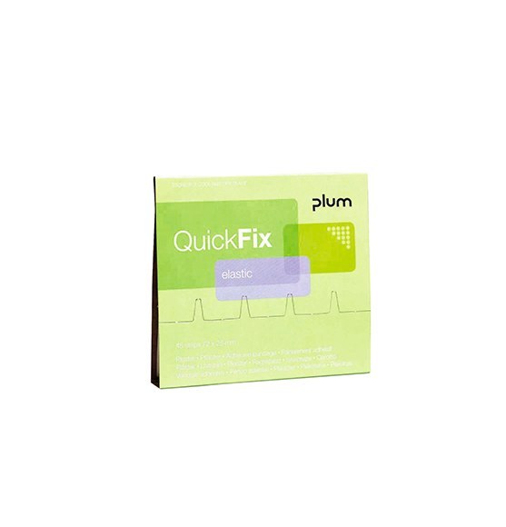 Plastry QuickFix, elastyczne 45 szt, 72*25 mm, uzupełnienie