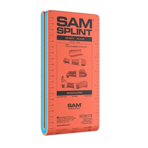 Szyna uniwersalna unieruchamiająca SAM SPLINT, 91*11 cm Szyna uniwersalna unieruchamiająca SAM SPLINT, 91*11 cm
