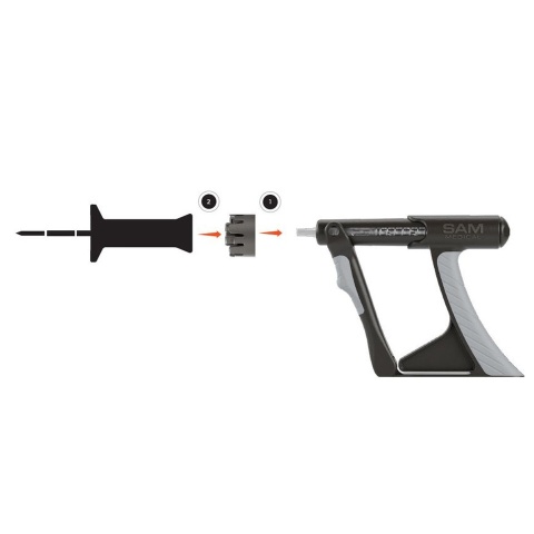 Adapter igieł doszpikowych do napędu SAM IO
