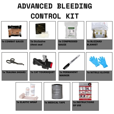 Advanced Bleeding Control Kit- zaawansowany zestaw do masywnych krwotoków