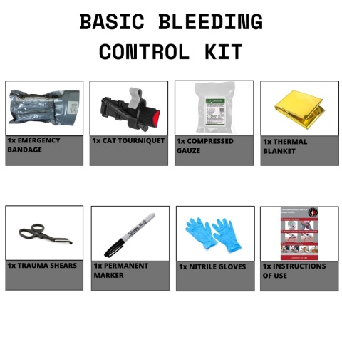 Basic Bleeding Control Kit- zestaw do masywnych krwotoków