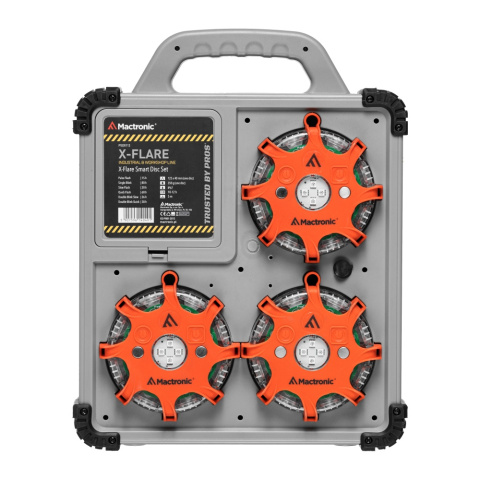 DYSKI SYGNALIZACYJNE (6 szt.), Mactronic X-FLARE (Amber) DYSKI SYGNALIZACYJNE (6 szt.), Mactronic X-FLARE (Amber)