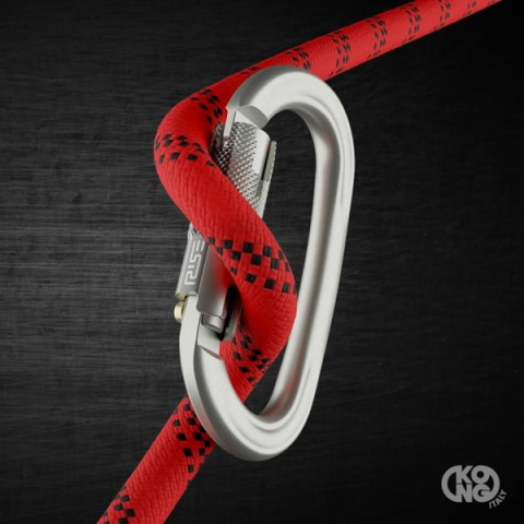 Karabinek Ovalone Alu RISE Lock™ Karabinek Ovalone Alu RISE Lock™