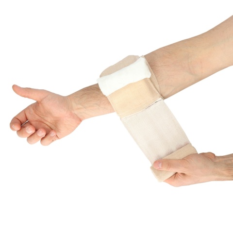 ProduktA.C.T. Bandage™ 10 cm – opatrunek uciskowy z aktywną kompresją i modułem do pakowania ran (wound packing) bez nazwy