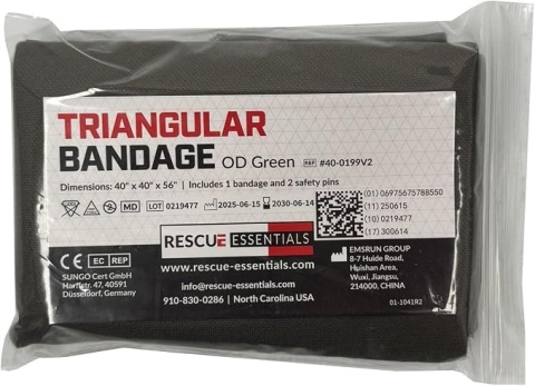 Rescue Essentials Triangular Bandage- chusta trójkątna